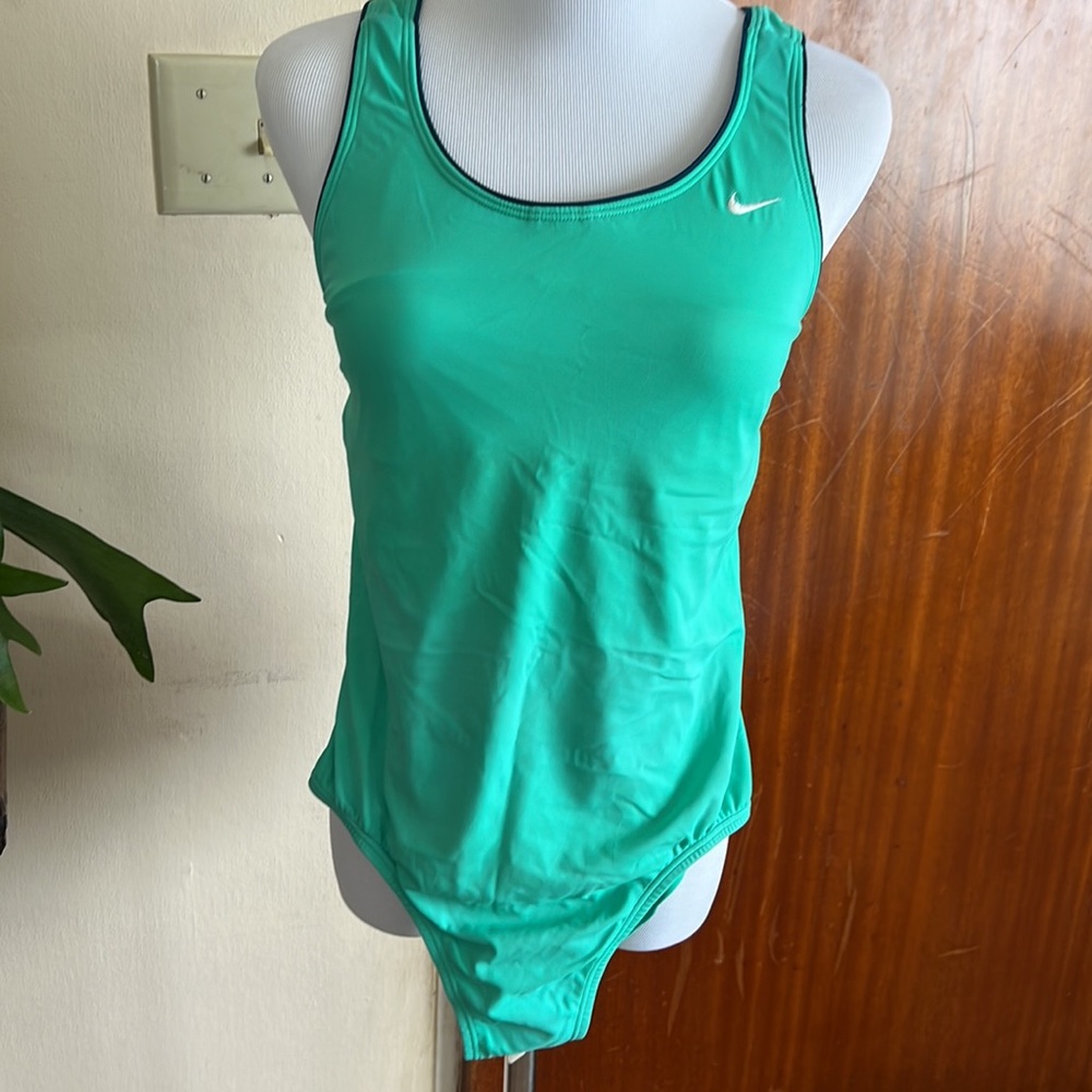 Speedo Size 10 Green Swimsuit New without Tag
